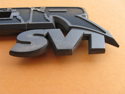 10 11 12 13 14 FORD F-150 SVT RAPTOR REAR TAIL GATE EMBLEM LOGO BADGE OEM A45389 - Picture 5 of 9