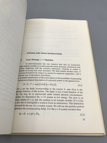 Particles and Sources by Julian Schwinger 1969 Gordon and Breach - Hardcover - Picture 18 of 19