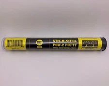 STIC-O-STEEL Pow-R Putty Steel Reinforced Epoxy Putty - 4oz. (SS4)
