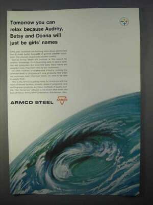 1966 Armco Steel Ad - Tomorrow You Can Relax
