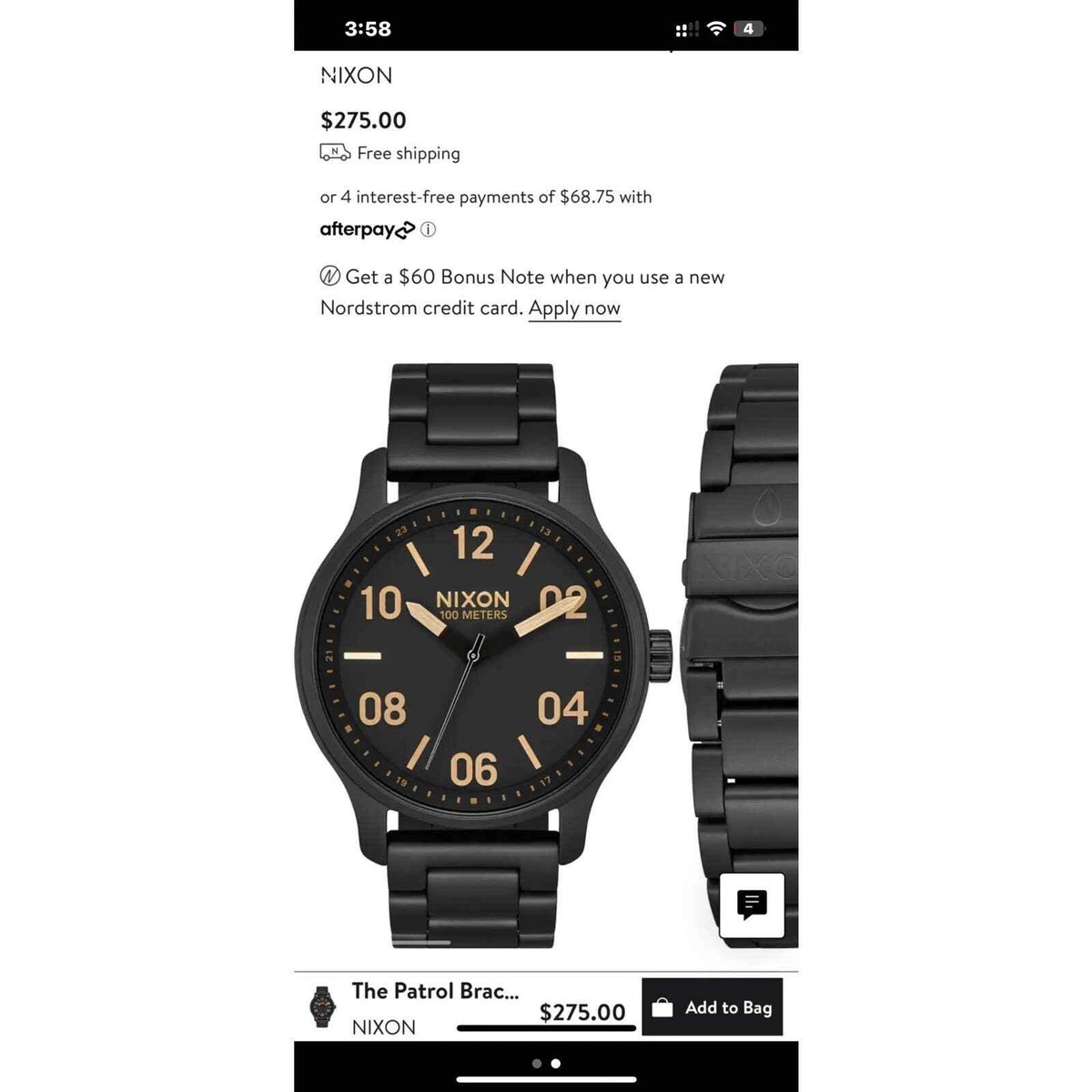 Nixon top patrol 42mm