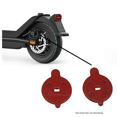 Bremsbeläge Bremsbelag Bremssteine für Niu KQi3 Sport Niu KQi3 Pro