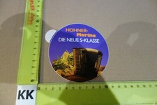 Vecchio adesivo strumento musicale accessori pianoforte tastiera organo domestico HOHNER (JC)