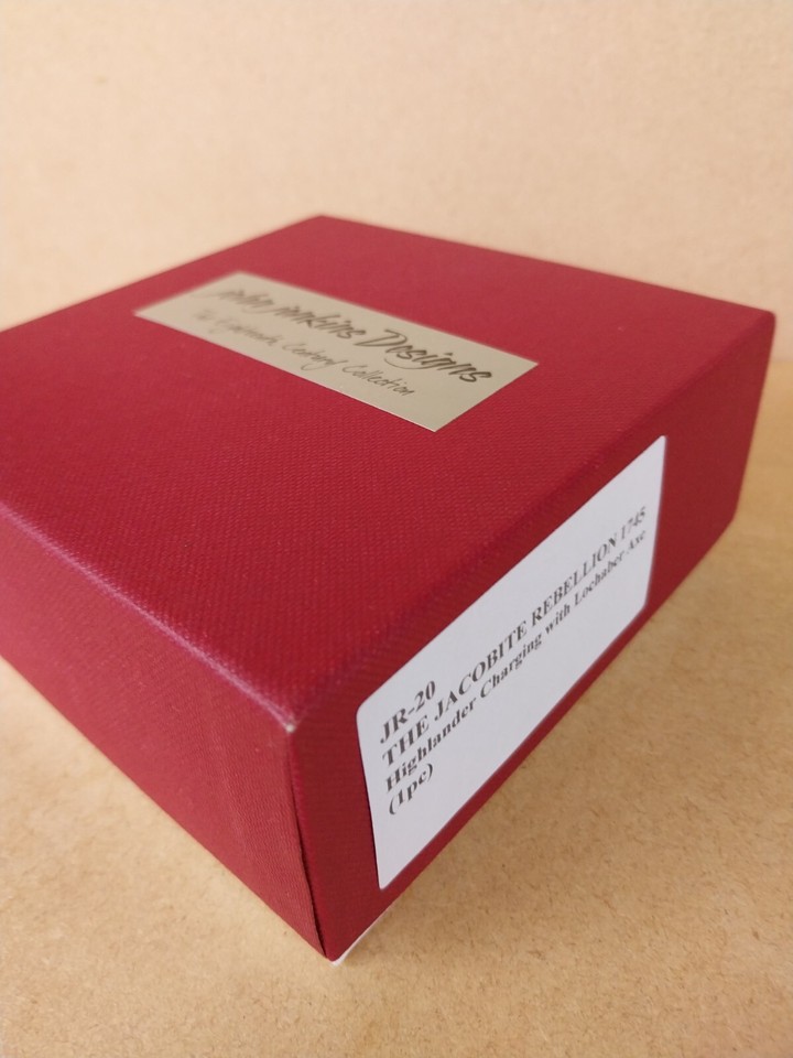 JOHN JENKINS HIGHLANDER CHARGING WITH LOCHABER AXE FROM JACOBITE RANGE eBay