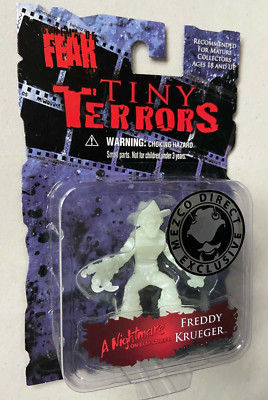Tiny Terrors Nightmare on Elm Street Freddy Krueger GITD Figure Mezco Exclusive