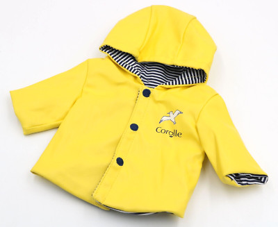 Yellow Hooded Jacket made for 14'' doll clothes