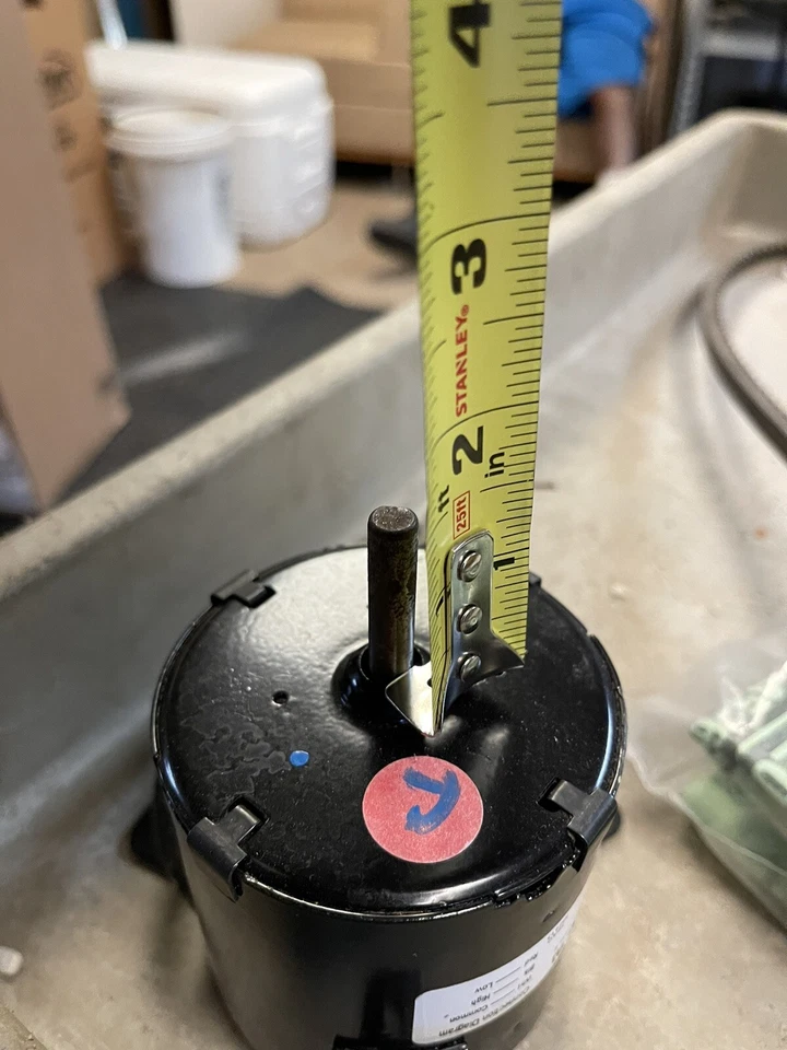 NEW FASCO 7173-1427 U73B1 ELECTRIC MOTOR 115V 2.2A Z0880 - Image 3 of 4