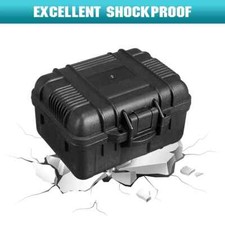 245x160x105mm Hard Shell PP Carrying Case Portable Waterproof Shockproof Sponge