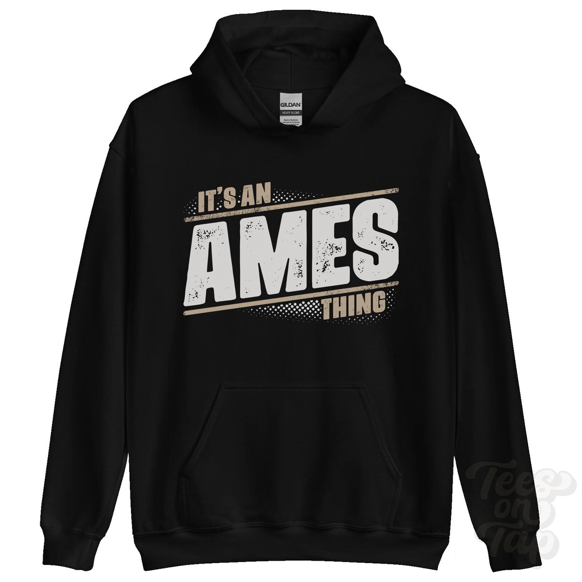 ITS AN AMES THING HOODIE name surname funny family hoody gift idea