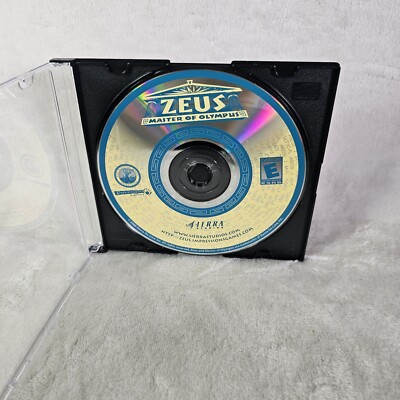 Sierra Computer Game Zeus - Master of Olympus VG+ (Disk Only) Rated E ...