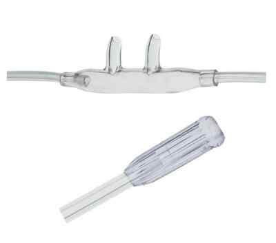 Sauerstoffbrille mit WEICHEN Nasenstutzen 2,1m, Nasenbrille max. Flow 6 lpm