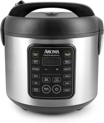 Slow Coo...  Sauté Aroma Housewares ARC-5200SB 2O2O Model Rice & Grain Cooker