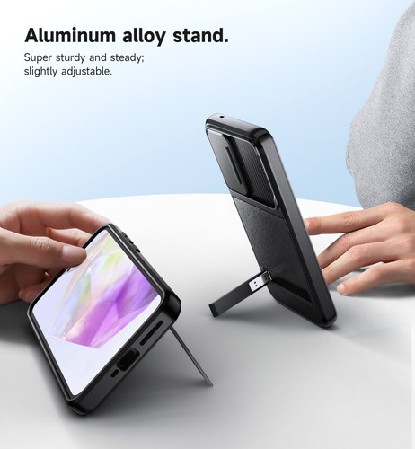 Funda Suritch para Samsung Galaxy A35 con cubierta de cámara deslizante a prueba de golpes - Imagen 3 de 36