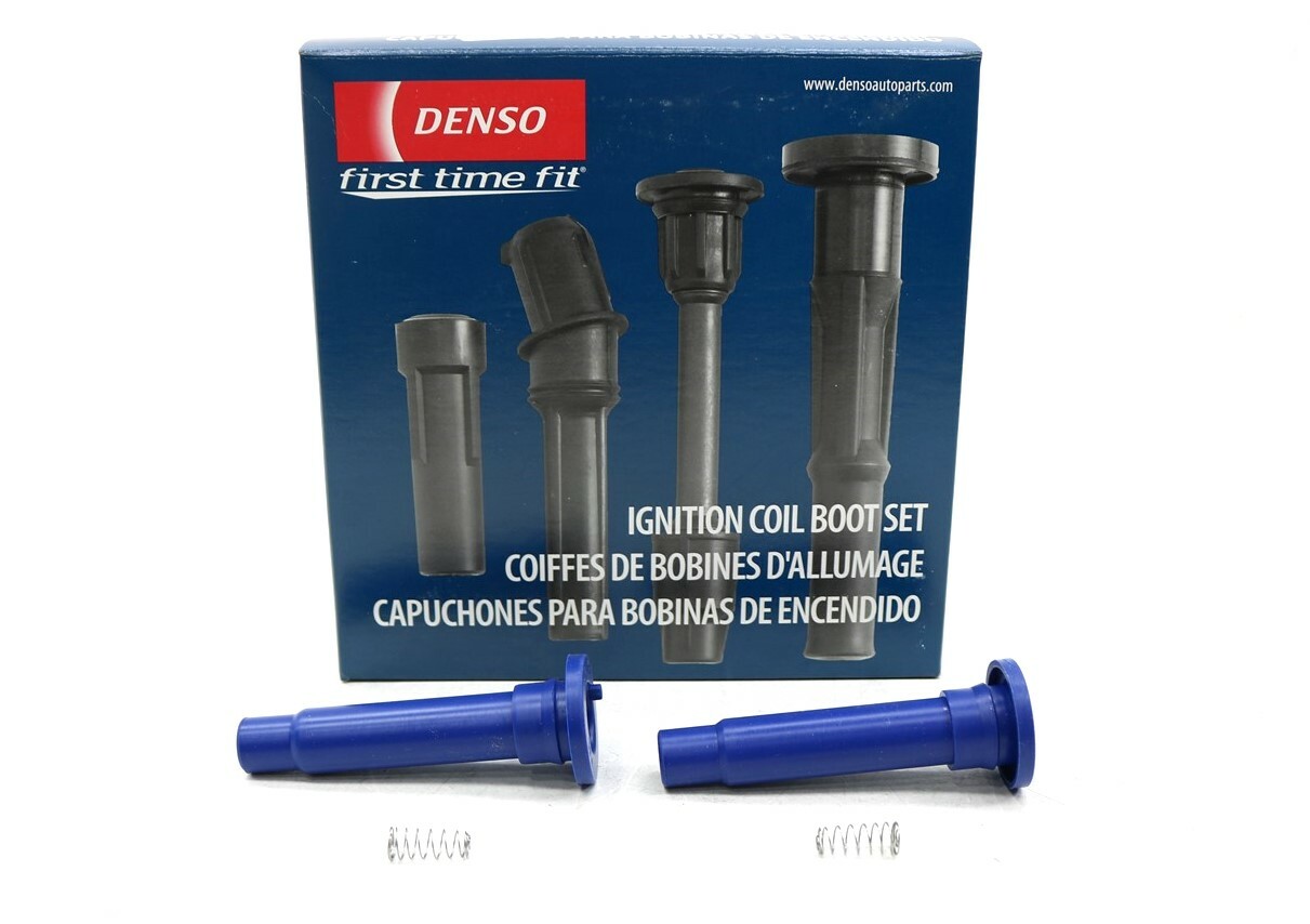 NEW Denso Coil On Plug Boot Set of 2 671-4291 for Hyundai Kia 1.5 1.8 DOHC 96-04