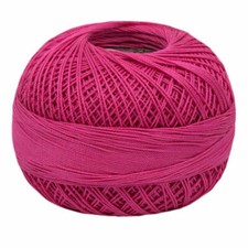 Lizbeth Egyptian Cotton Crochet Thread Size 40 Color 620 Medium Azalea