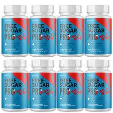 Free Sugar Pro   Support for Blood Health and Daily Well-Being - 8 Bottles