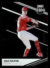 Dax Fulton 2020 Elite Extra Edition  Card #40 Miami