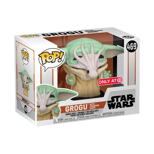 Funko Pop! Vinyl: Star Wars - Grogu with Chowder Squid - Target (Exclusive) #469