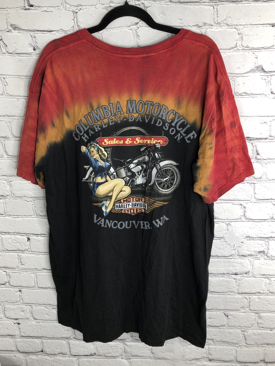 HARLEY-DAVIDSON 鷲グラフィック Tシャツ 2XL ダークネイビー 40299847__1__82305.1734738338.