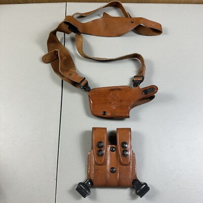 Galco Leather Shoulder Holster Magazine System SCL22 236 Tan Brown