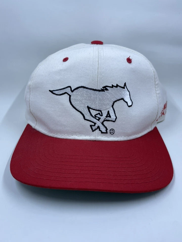 Nuevo de Lote Antiguo Starter McMahon Stadium Caballo Correa Cuero Sombrero Trasero Raro Foto 2 de 4