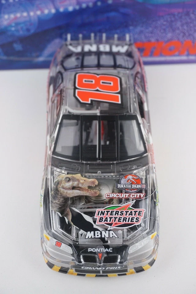 Action Bobby Lebonte #18 2001 baterías interestatales coche transparente 1/24 Pontiac Nascar Foto 4 de 4