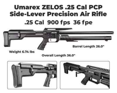 Umarex Zelos precharged pneumatic air rifle: Part One | Blog | Pyramyd AIR
