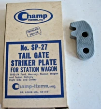 New Champ Items Problem Solver Door Lock Striker Plate No. SP - 27