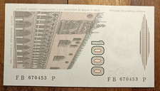 02 May 1983 Letter B- Italian Republic 1000 Lire Marco Polo in F.d.S.