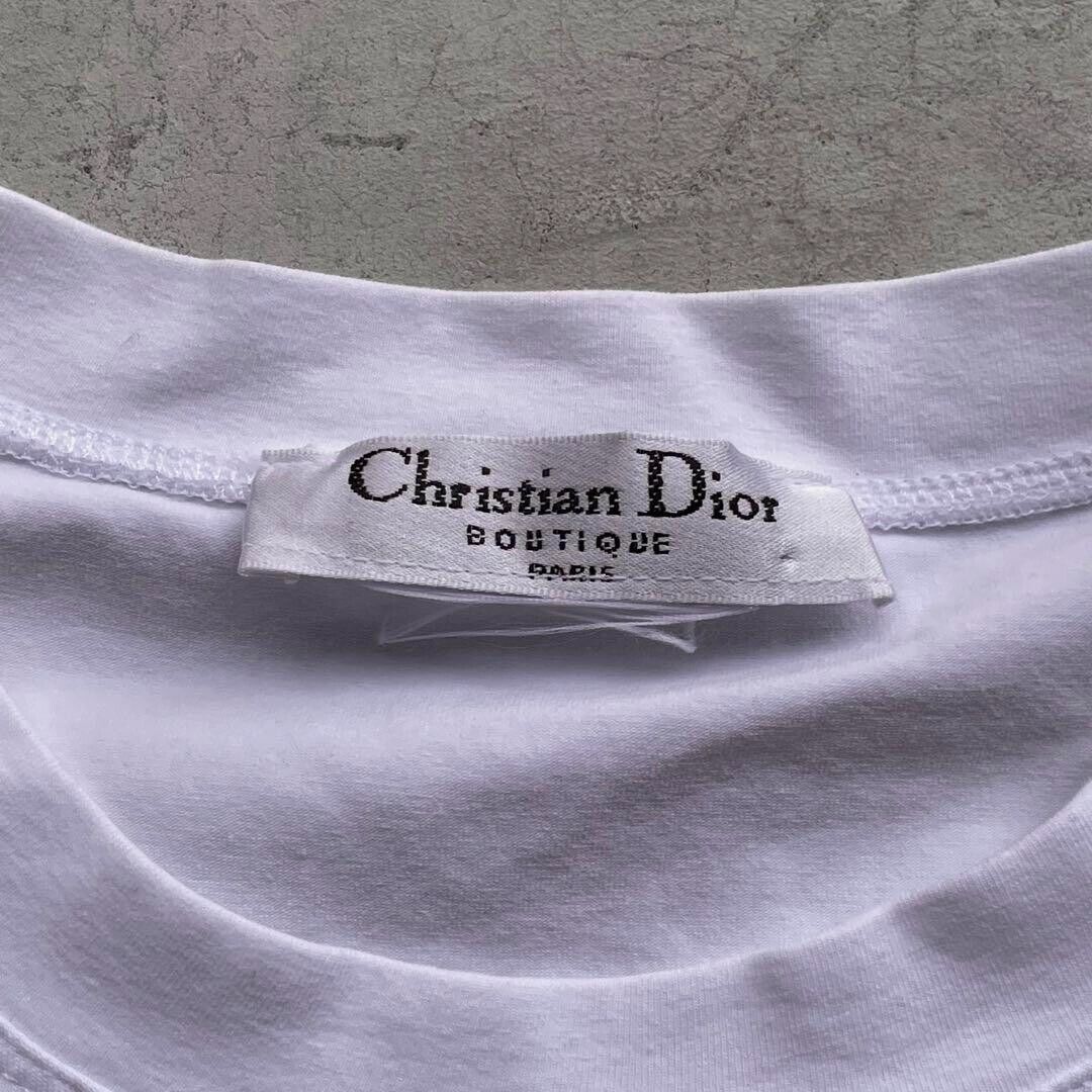 Christian Dior T-Shirt John Galliano Embroidery J'adore Dior Christian Dior T-Shirt John Galliano Embroidery J'adore Dior
