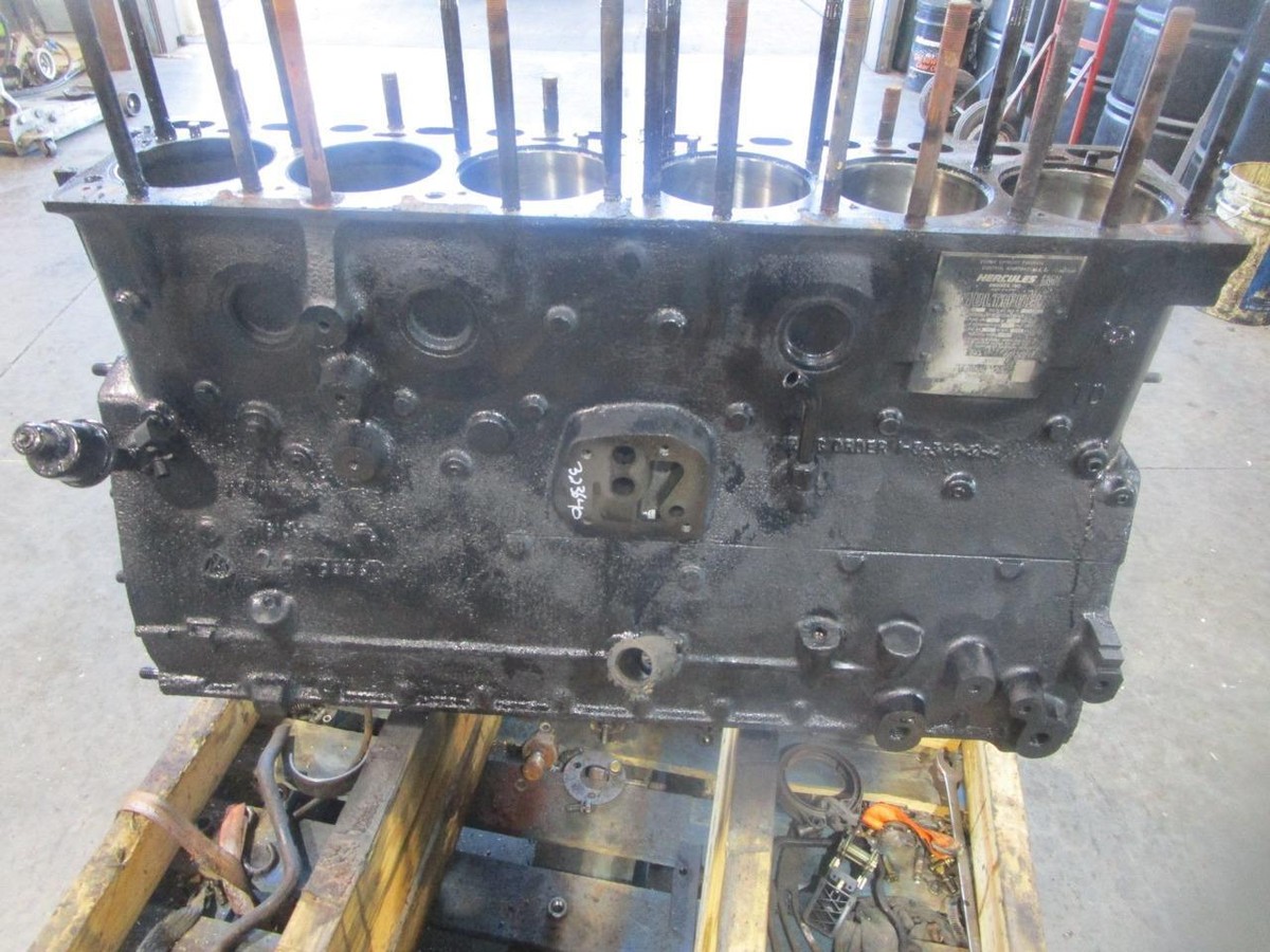 Hercules LDT-465 Multifuel Engine Cylinder Block Serial 3994821