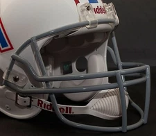Riddell Z2B (OPO) Adult Football Helmet FACEMASK FACE MASK FACE GUARD (GRAY)
