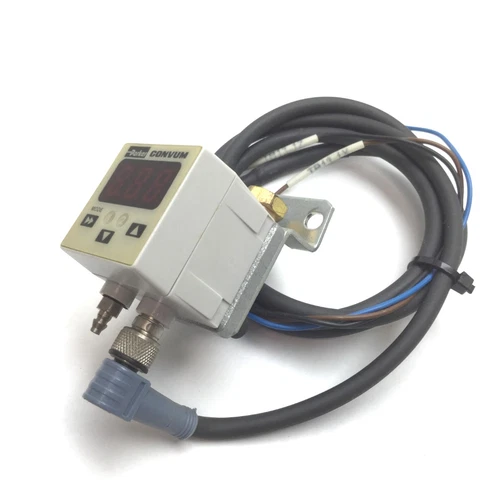 Parker MPS-V3N-PC Vacuum Pressure Sensor, Range: 0 to -30inHg, 1/8" NPT, 4-Pin