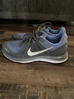 Nike Womens Dual Fusion X2 819318-002 Gray Blue Running