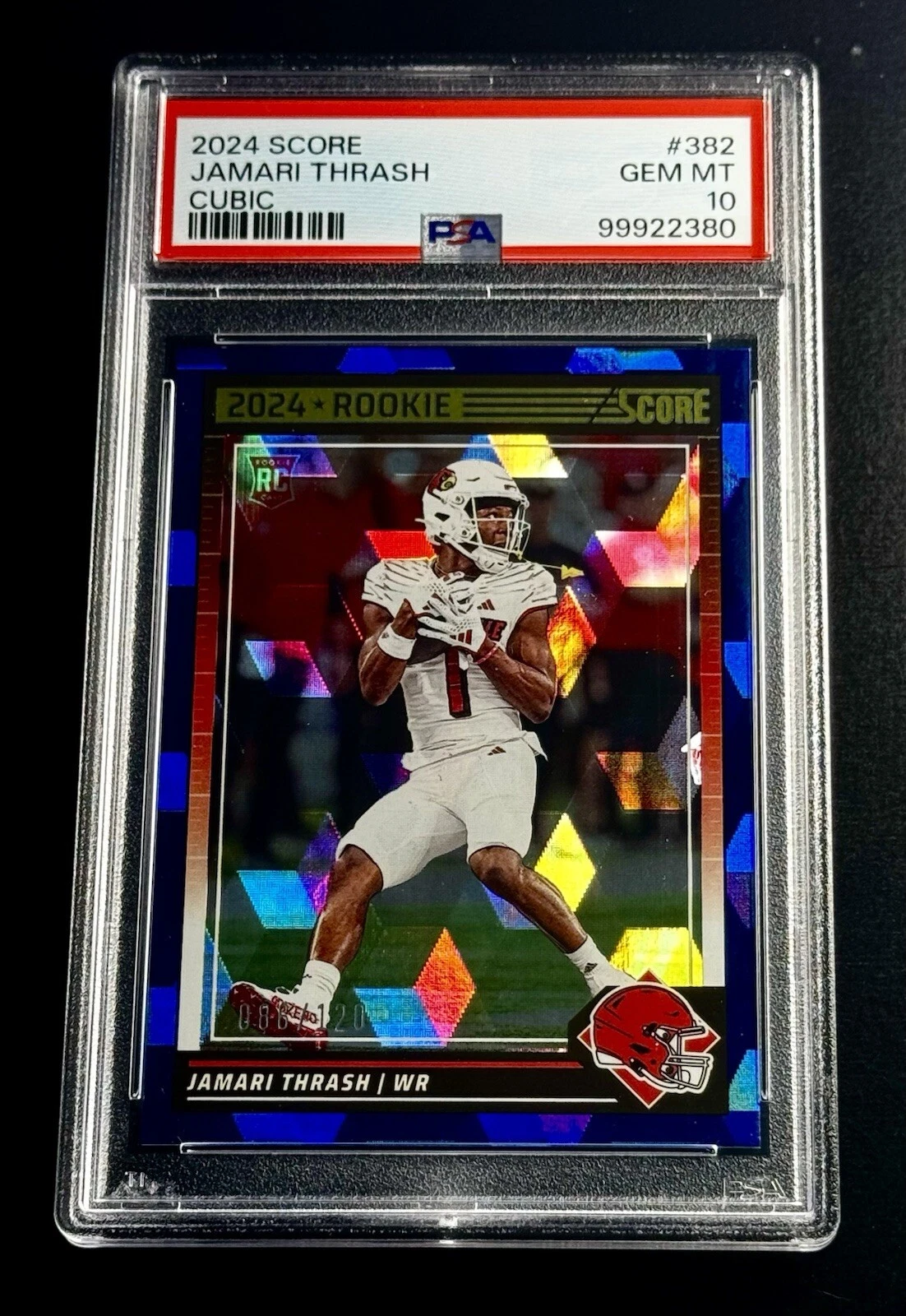 Jamari Thrash Panini Score #382 Cubic