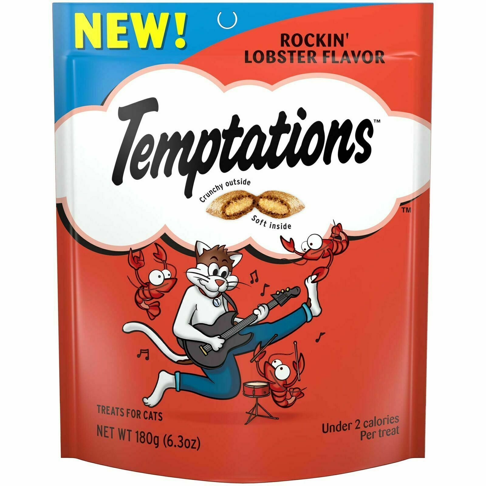 Temptations Treats Cat Treats Rockin' Lobster Flavor