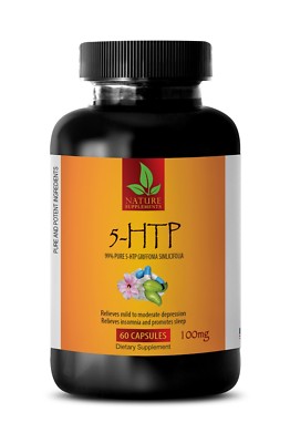 mood support - 5-HTP 100mg Griffonia - natural pills - 1 Bottle