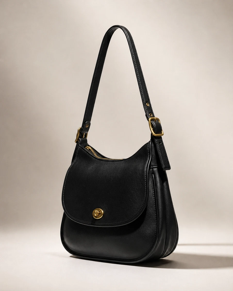 Coach Black Ergo Purse | eBay