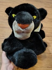The Jungle Book Disney 19  VTG Bagheera Black Panther Plush Stuffed w/ Tags