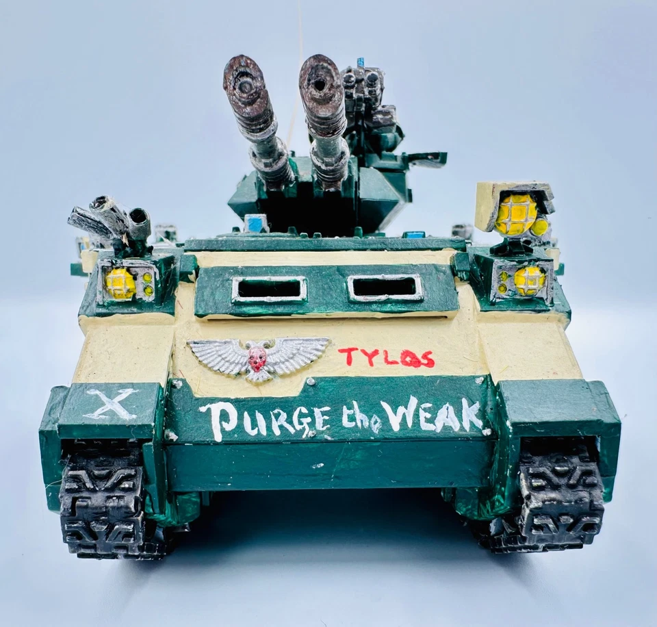 Warhammer 40k Predator Tank/Dark Angels  *Customised/Painted* - Imagem 3 de 4