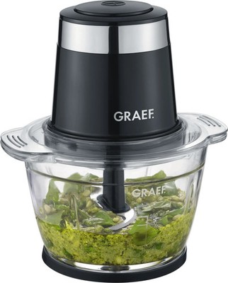 Graef Zerkleinerer CH502 1000ml Glas 500W Schwarz Edelstahl Babynahrung
