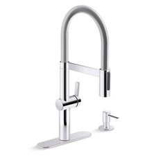 Kohler Koi Semi Pro Kitchen Faucet R26735-SD-CP