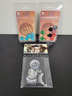 Guild Ball Token Accessory pack & Season II Plots & Tokens - NEW Out of Print