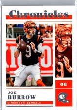 2022 Panini Chronicles Football Joe Burrow #5 Cincinnati Bengals NM