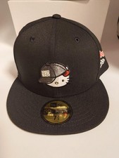 Casquette New Era 59FIFTY HELLO KITTY Sanrio couleur noir taille 7 3/4...