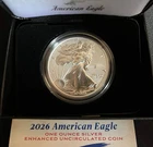 2026 American Eagle Silver One Ounce Enhanced Uncirculated Coin 26EG New IN HAND