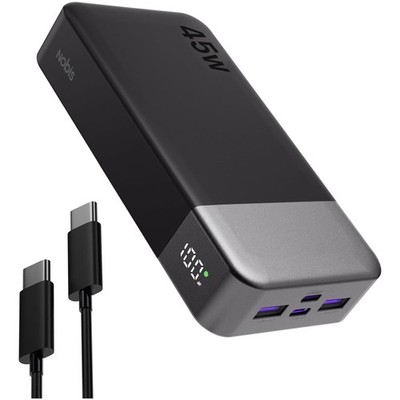 Powerbank 20000mAh 45W USB C Powerbank Schnellladung Digitalanzeige