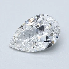 Certificate AGI 0.99 CT Pear Cut Natural Mined Diamond Loose D color VS2 clarity