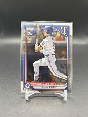 2024 Bowman Draft - Chrome Casey Cook 1st Bowman #BDC-66 (RC)