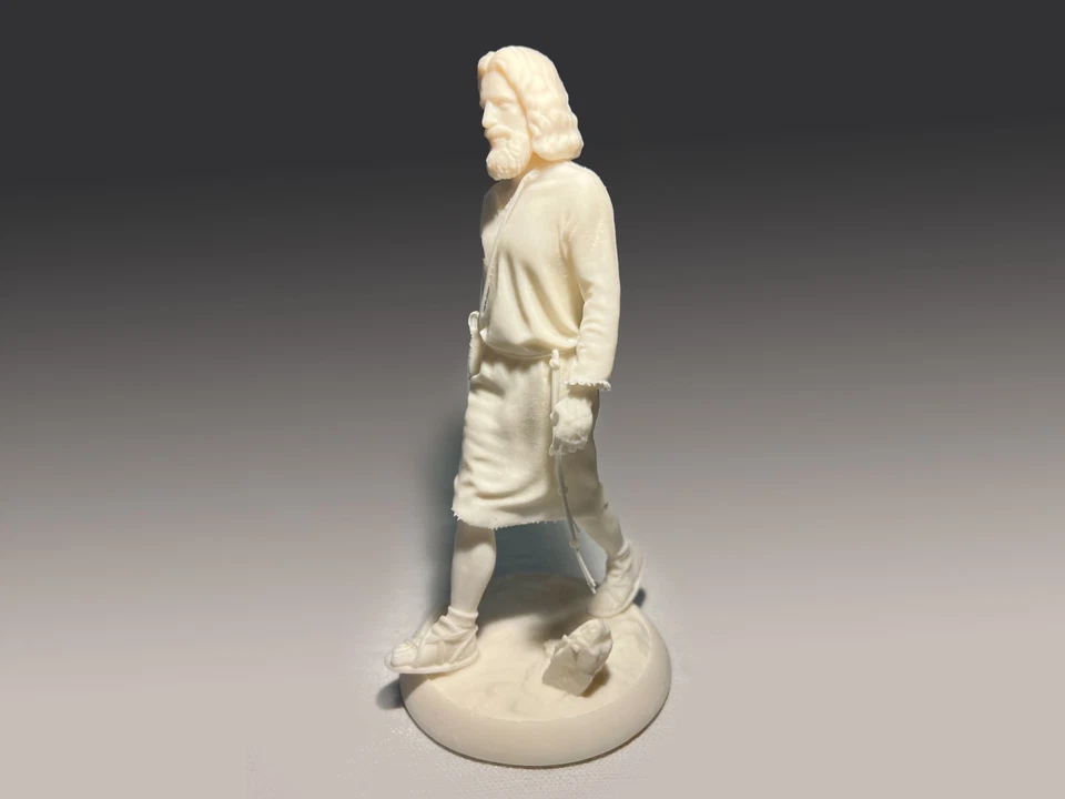 The Chosen - Walking Jesus Figure  – 3D Printed Christian Collectible Art - Image 4 of 4